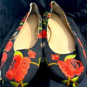 Embroidered Flats